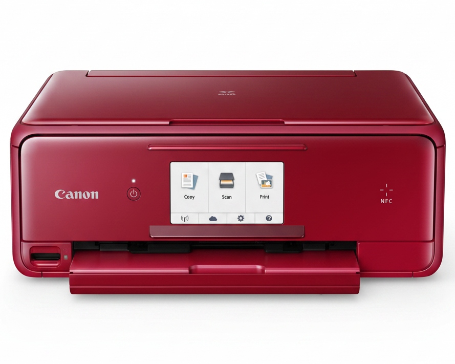 Canon PIXMA TS8052 Fotodrucker in Rot – NEU & OVP